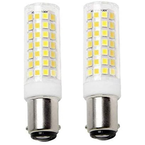 Warm White Pack of 2 8W Ba15d led Bulb dimmable, 80W Equivalent Daylight ,ba15d led , Ba15d Double Contact Bayonet Base AC110V 120V Warm White Pack of 2 8W Ba15d led Bulb dimmable, 80W Equivalent Daylight ,ba15d led , Ba15d Double Contact Bayonet Base AC110V 120V